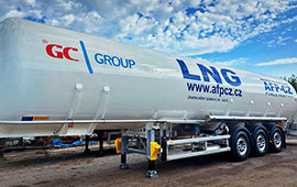 GOFA cisterna na přepravu LNG